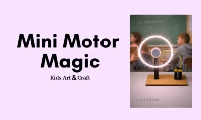 Mini Electric Motor Science Experiment for Kids