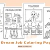 My Dream Job Coloring Pages for Kids