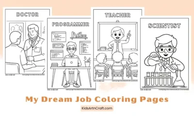 My Dream Job Coloring Pages for Kids