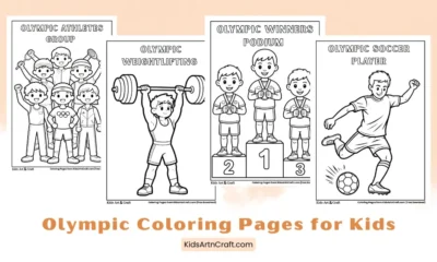 Olympic Coloring Pages for Kids