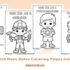 One Kid Many Roles Coloring Pages for Kids