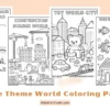 One Theme World Coloring Pages for Kids