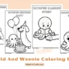 Fun Oswald and Weenie Coloring Pages for Kids