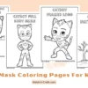 Printable PJ Masks Coloring Pages for Kids