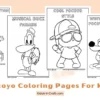 Cute Pocoyo Coloring Pages for Kids