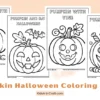 Pumpkin Coloring Pages for Halloween