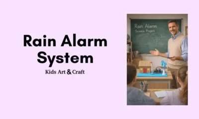 Rain Alarm Science Project for Students with Working Circuit