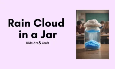 Rain Cloud in a Jar – Easy STEM Science Activity for Kids