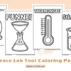 Free Printable Science Lab Coloring Sheets for Kids