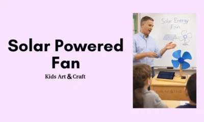 Solar Energy Fan Model for School Project