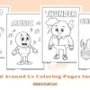 Sound Around Us Coloring Pages for Kids