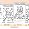 Vampire Coloring Pages for Halloween