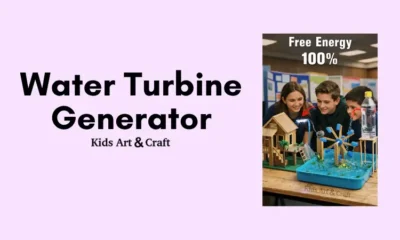 DIY Water Turbine Generator Science Project for Kids