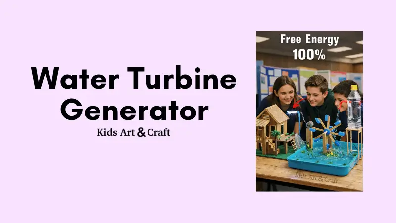 DIY Water Turbine Generator Science Project for Kids