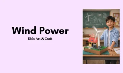 Mini Wind Power House Science Project for Kids