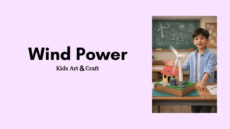 Mini Wind Power House Science Project for Kids