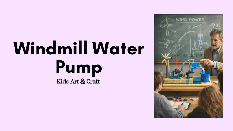 Wind Power Water Pump Science Project – Step-by-Step DIY Model for Students