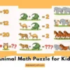 Animal Math Puzzles with Answer for Kids