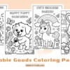 Bobbie Goods Coloring Pages for Kids