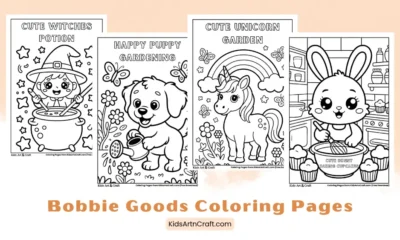Bobbie Goods Coloring Pages for Kids