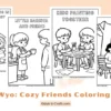 Coco Wyo: Cozy Friends Coloring Pages for Kids