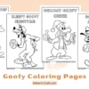 Goofy Coloring Pages for Kids