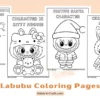 Labubu Coloring Pages For Kids