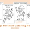 Ninja Hattori Coloring Pages for Kids