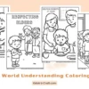 Social World Understanding Coloring Pages for Kids