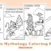 Indian Mythology Coloring Pages for Kids