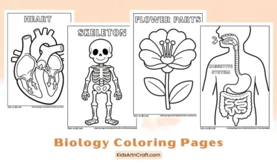 Biology Coloring Pages for Kids