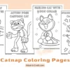Catnap Coloring Pages for Kids
