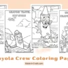 Crayola Crew Coloring Pages for Kids