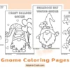 Gnome Coloring Pages for Kids