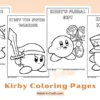 Kirby Coloring Pages for Kids