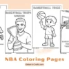 NBA Coloring Pages for Kids