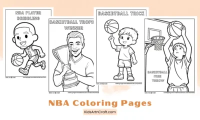 NBA Coloring Pages for Kids