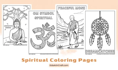 Spiritual Coloring Pages for Kids