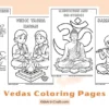 Vedas Coloring Pages for Kids