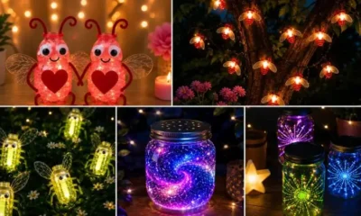 Creative Glowing Crafts for Kids: DIY Lanterns, Galaxy Jars and Bee Lights