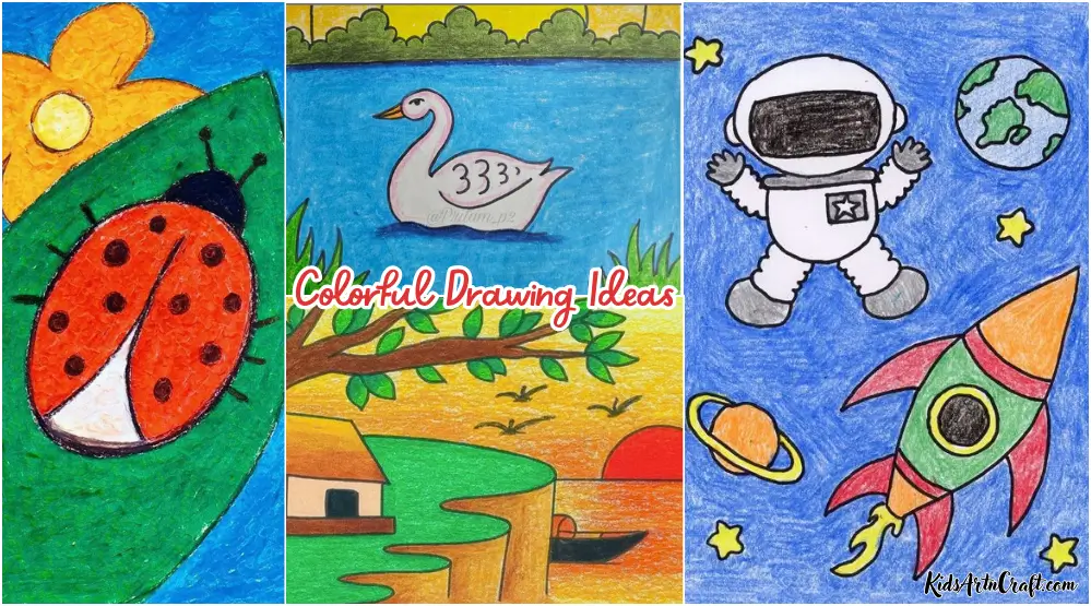 Colorful Drawing Ideas
