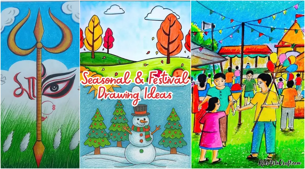 Seasonal and Festival Drawing Ideas