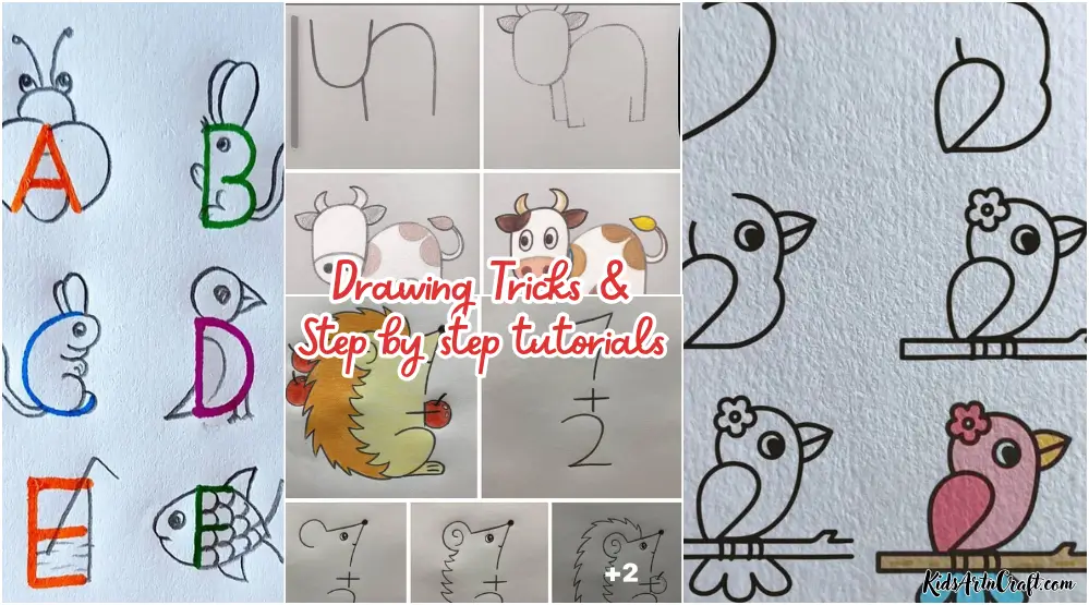 Drawing Tricks and Step-by-Step Tutorials